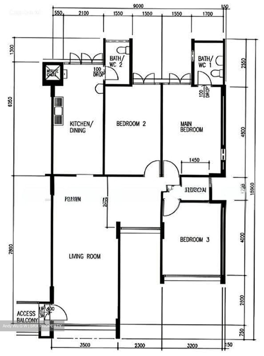 Blk 330 Jurong East Avenue 1 (Jurong East), HDB 4 Rooms #637785191